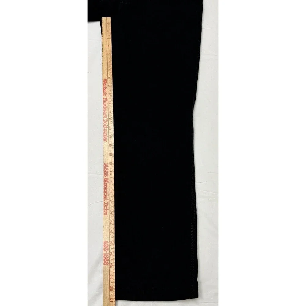 Men’s Carhartt BN2291 Black Jeans 33X31 100% Cotton Made In USA Straight Leg